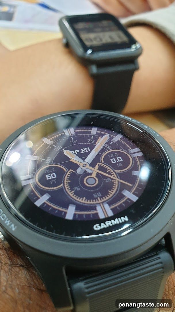 Garmin Watch Display