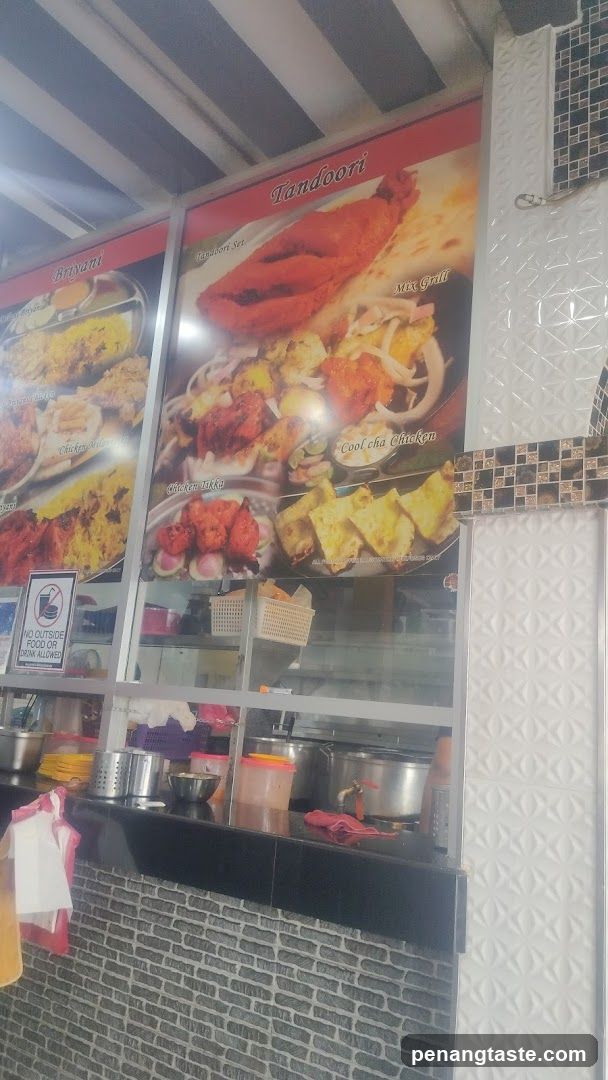 Food Stall Interior View