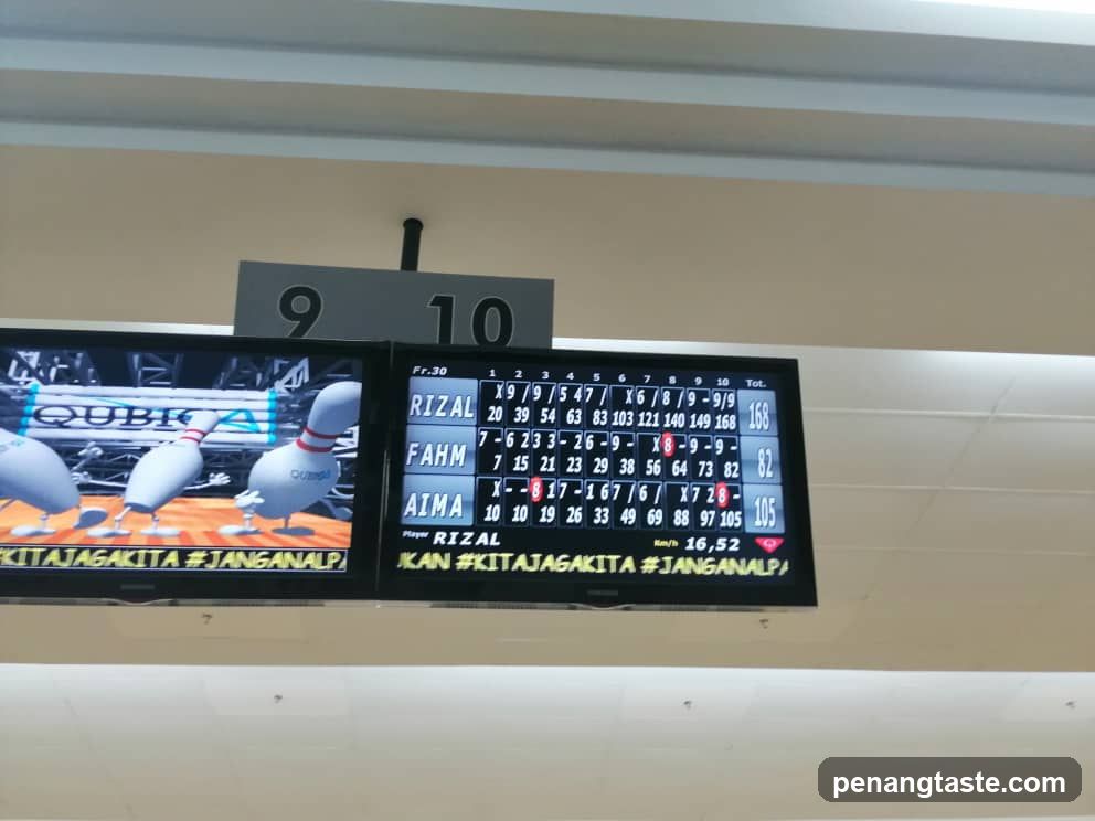 Bowling Scoreboard Display