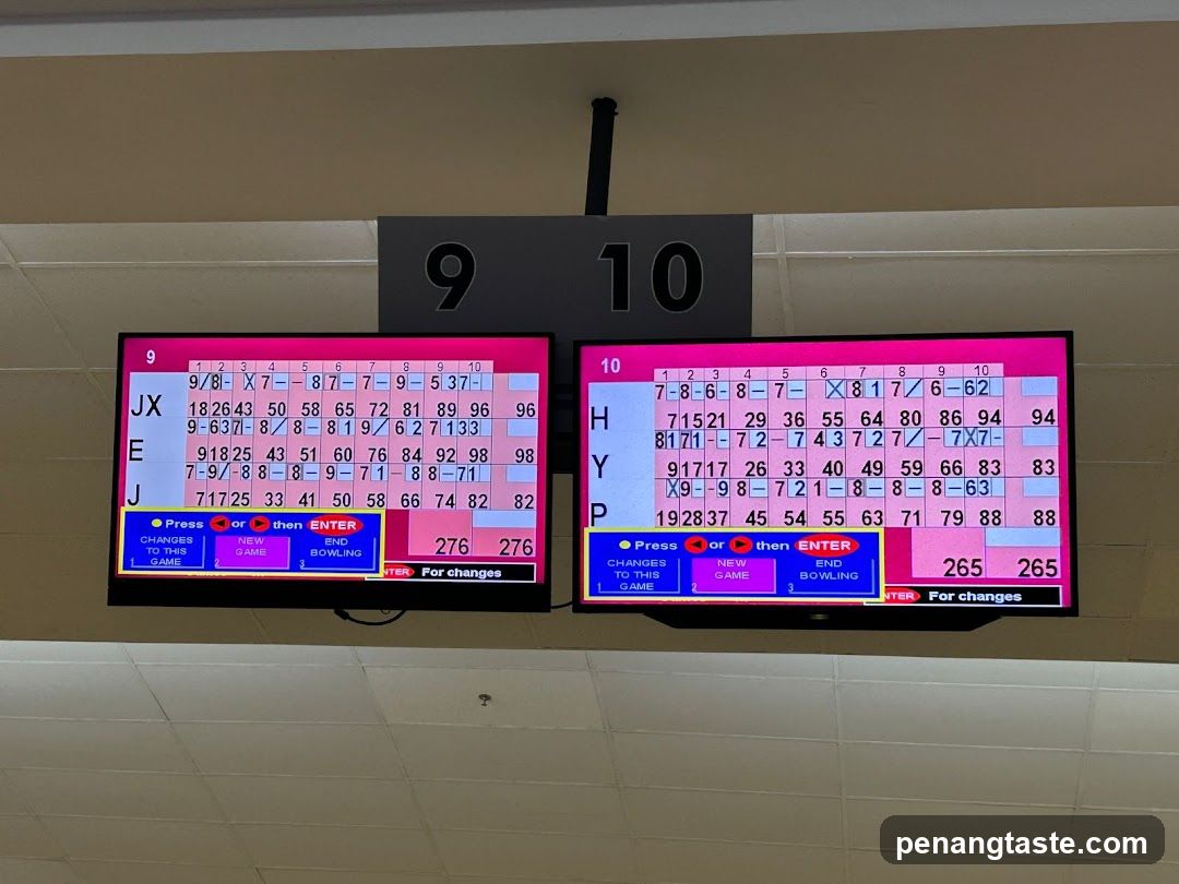 Bowling Scoreboard Display