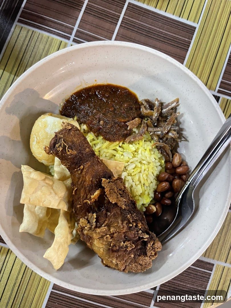 Nasi Lemak Plate