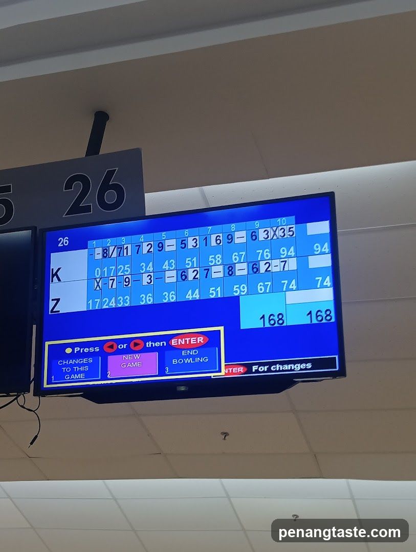 Bowling Scoreboard Display