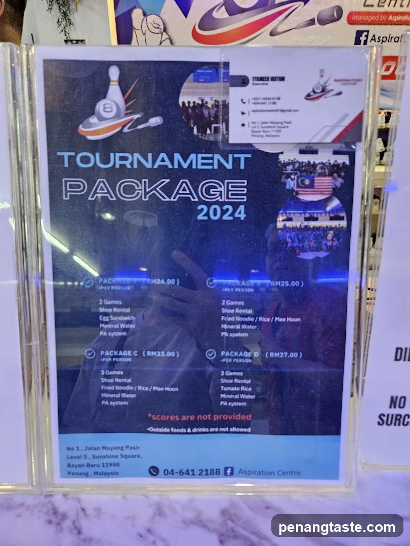 Tournament Package 2024 Flyer