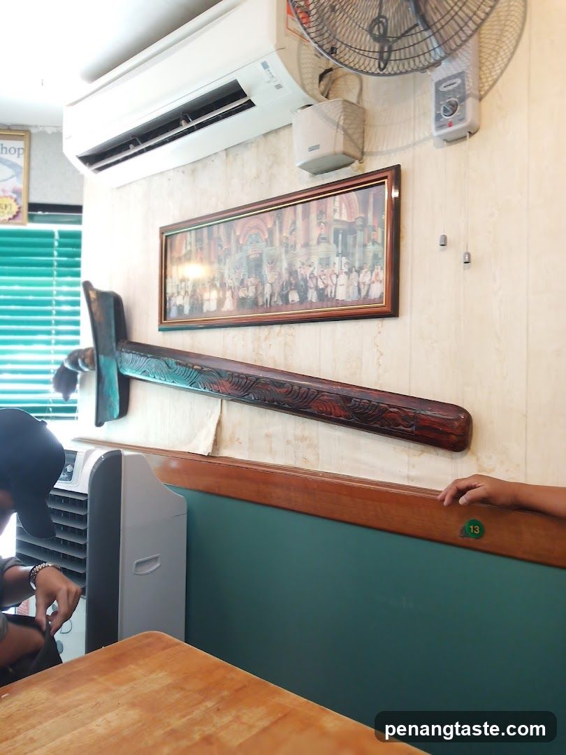 Interior of a casual dining space
