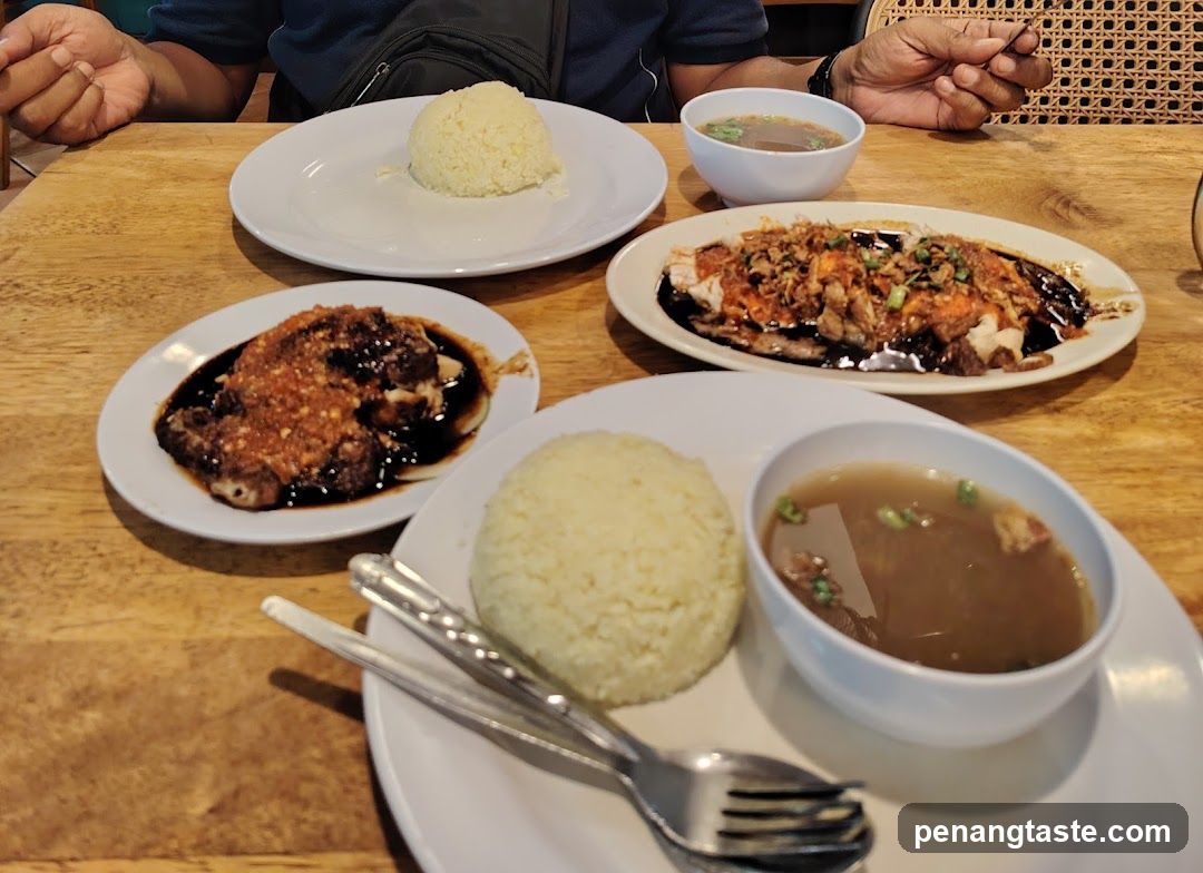 Dining Table with Chinese Dishes