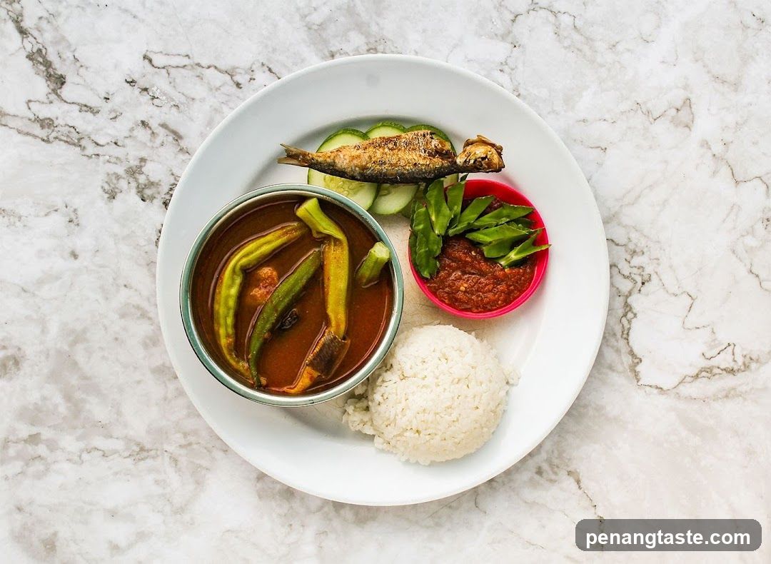 Curry Rice Plate with Fish and Cucumber