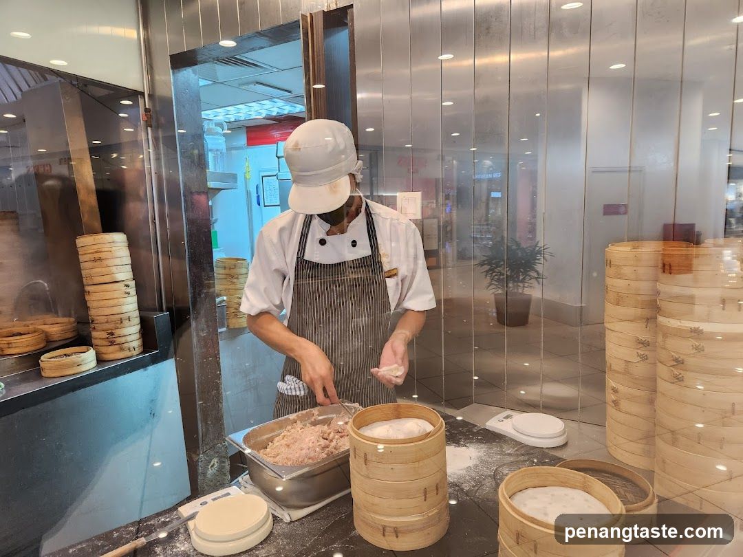 Chef Preparing Dumplings