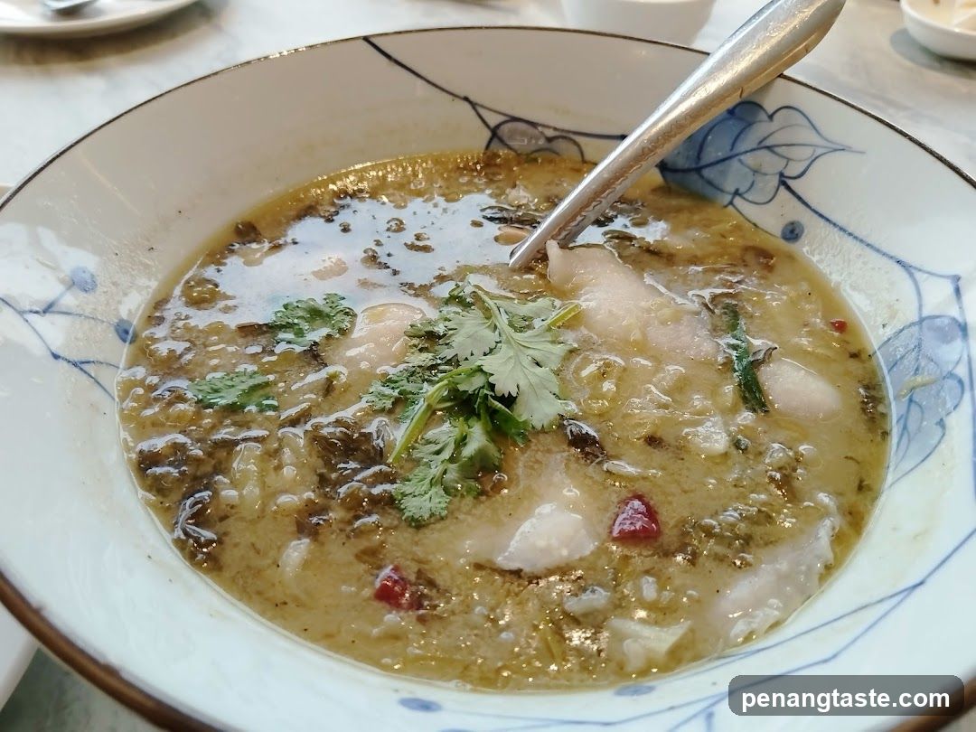 Bowl of Soup with Cilantro