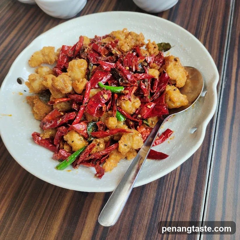 Spicy Fried Chicken with Dried Chilies