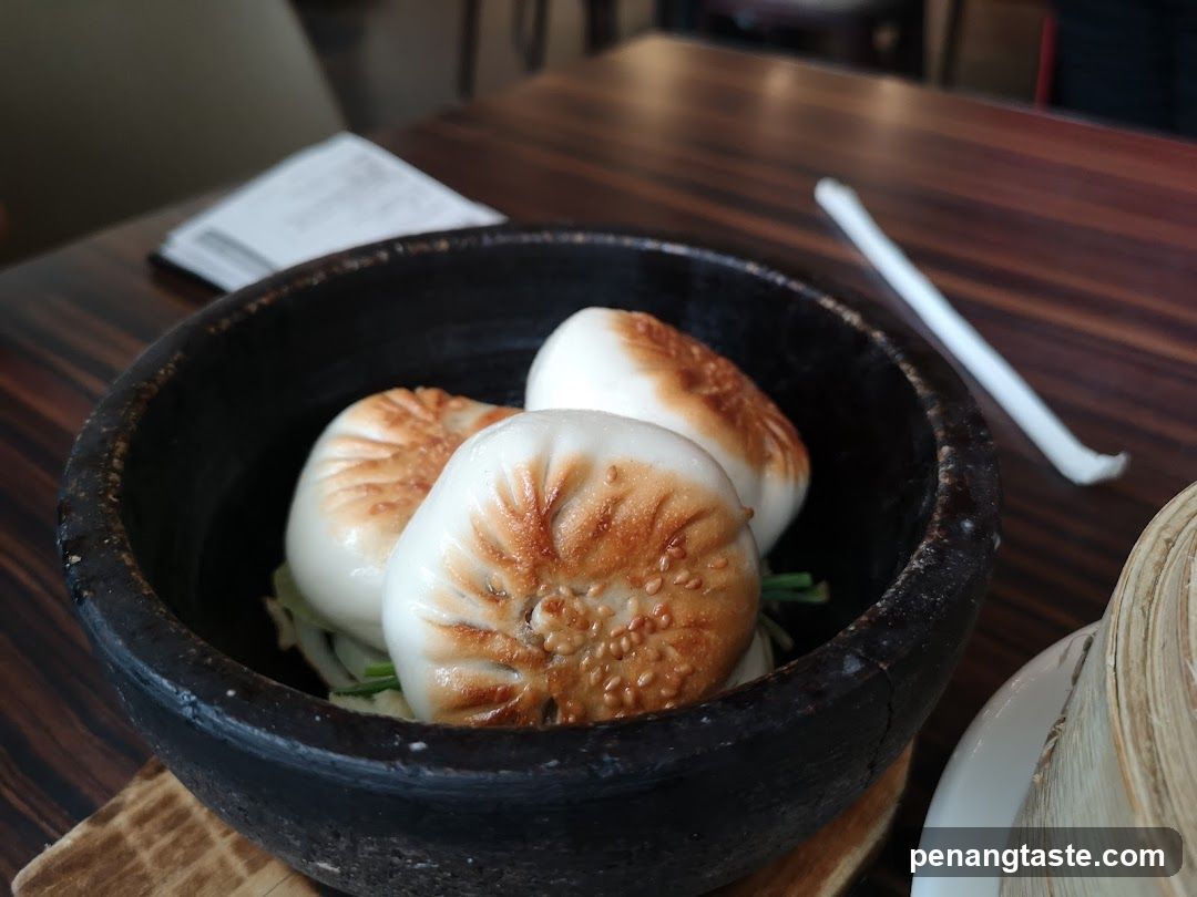 Steamed Buns in Stone Bowl
