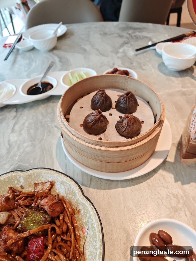 Dining Table with Dim Sum and Stir-Fry