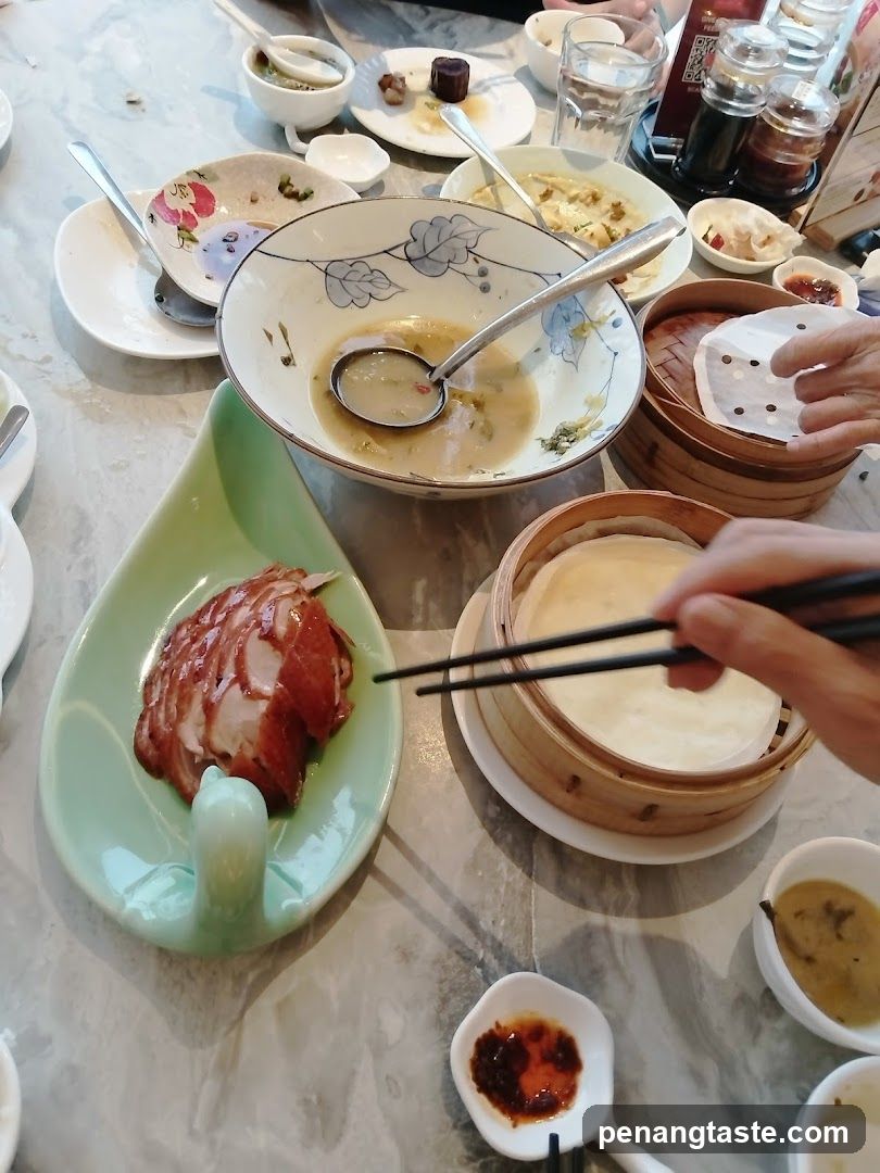 Dining Table with Dim Sum