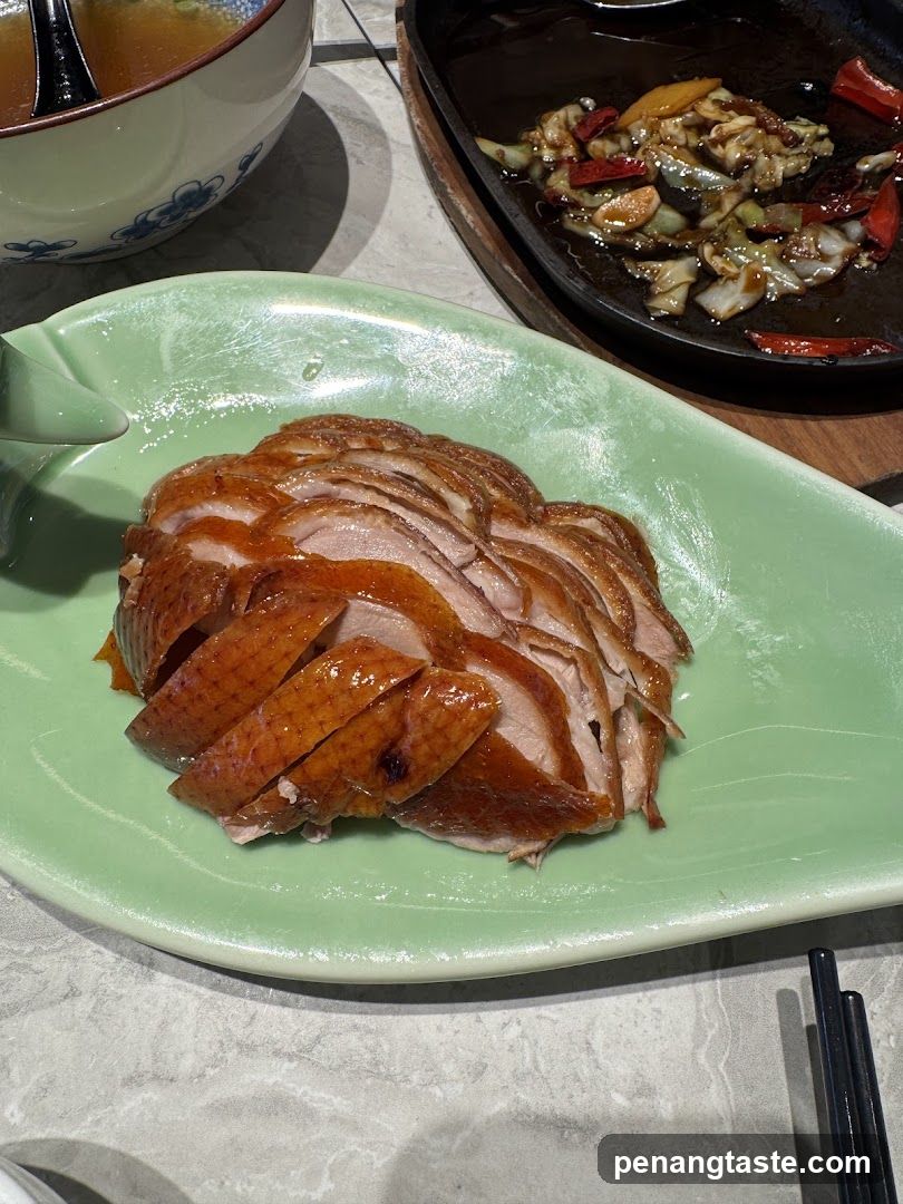 Sliced Roasted Duck Dish