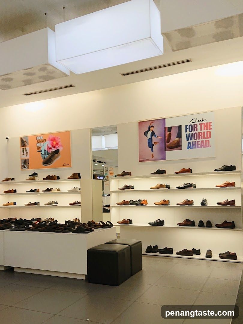 Shoe Store Interior Display