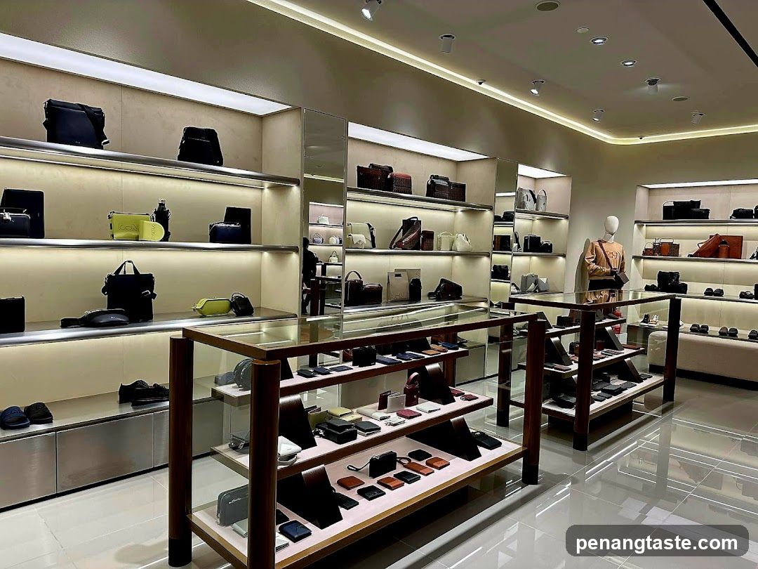Luxury Handbag Store Interior