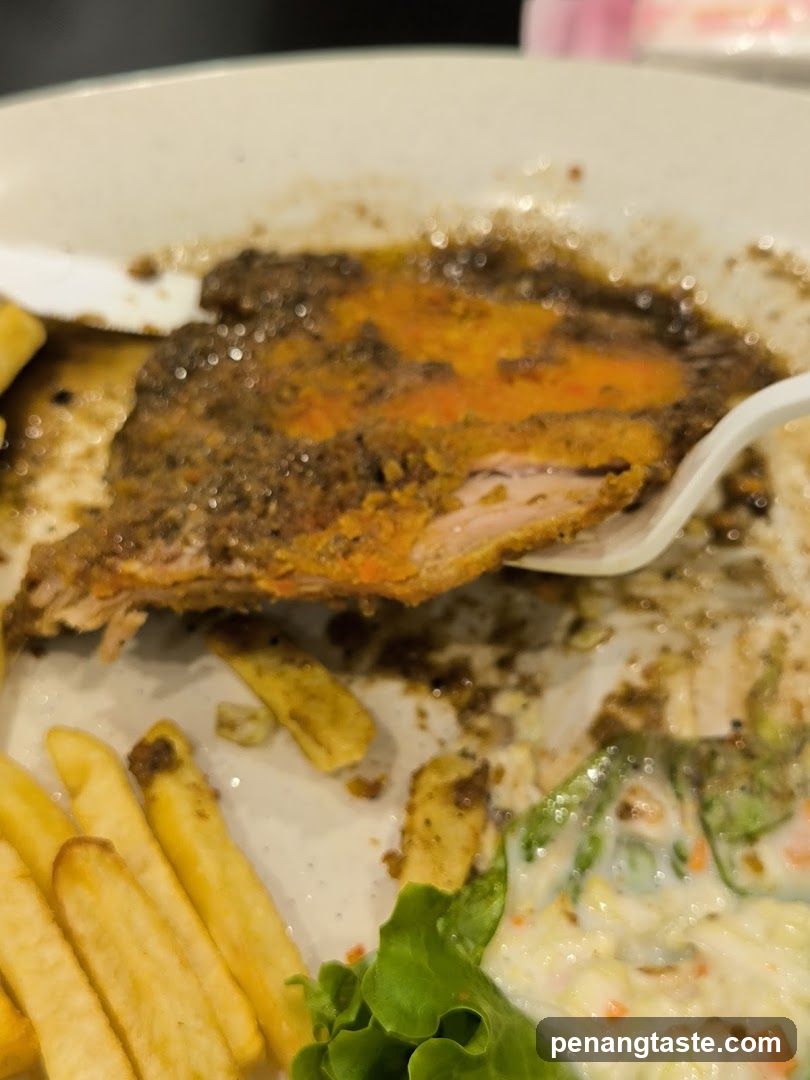 Plate of Fried Fish with Fries and Salad