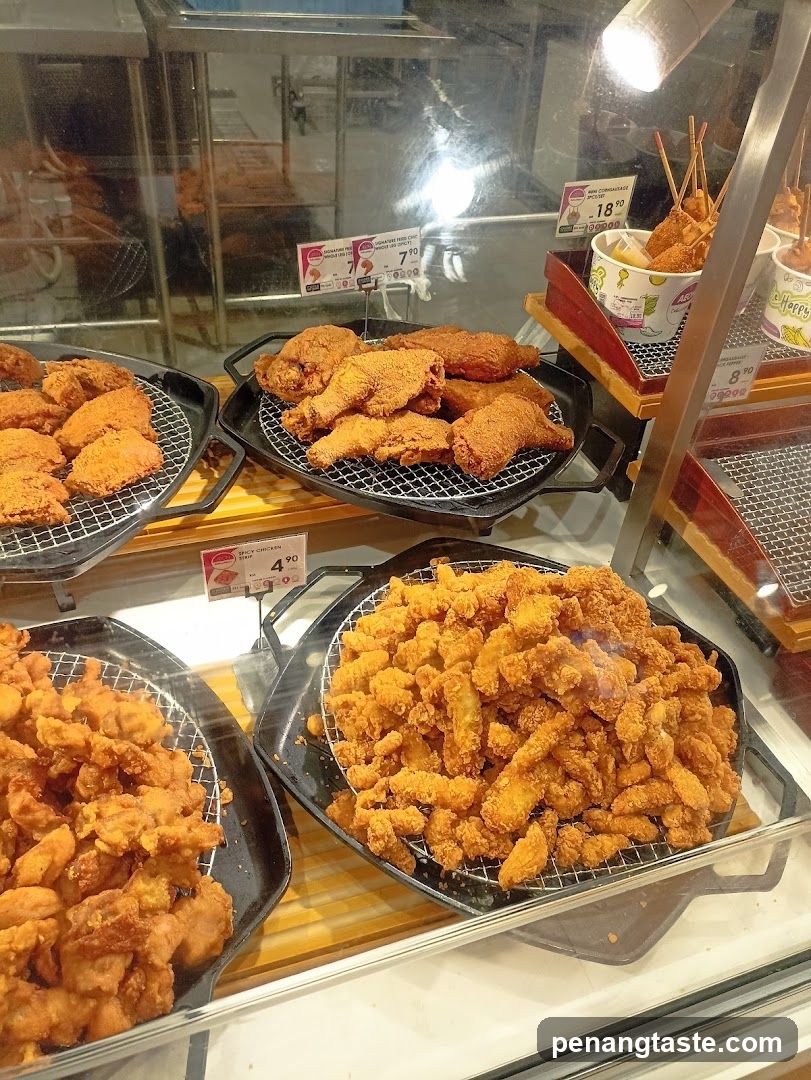 Fried Chicken Display