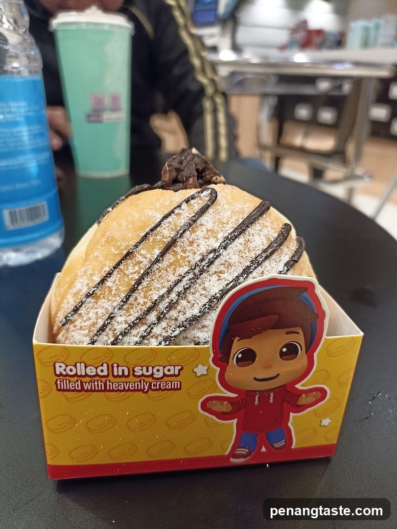 Rolled in Sugar Donut
