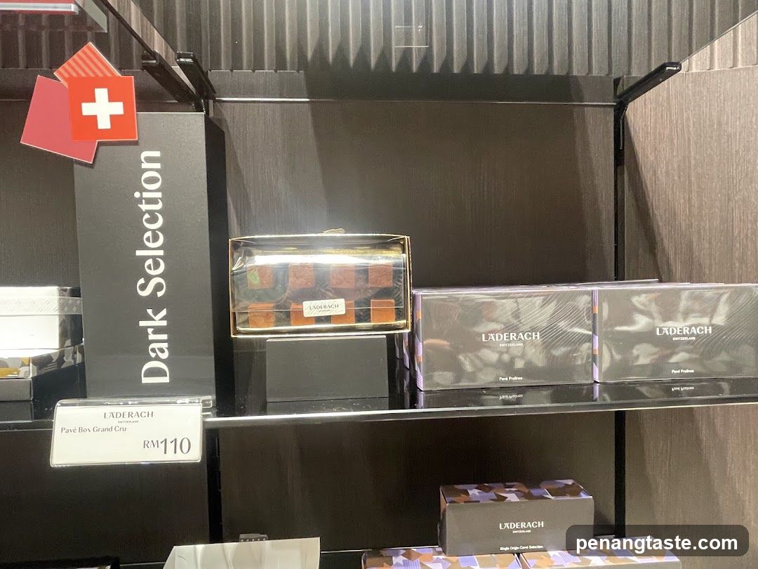 Laderach Dark Selection Display