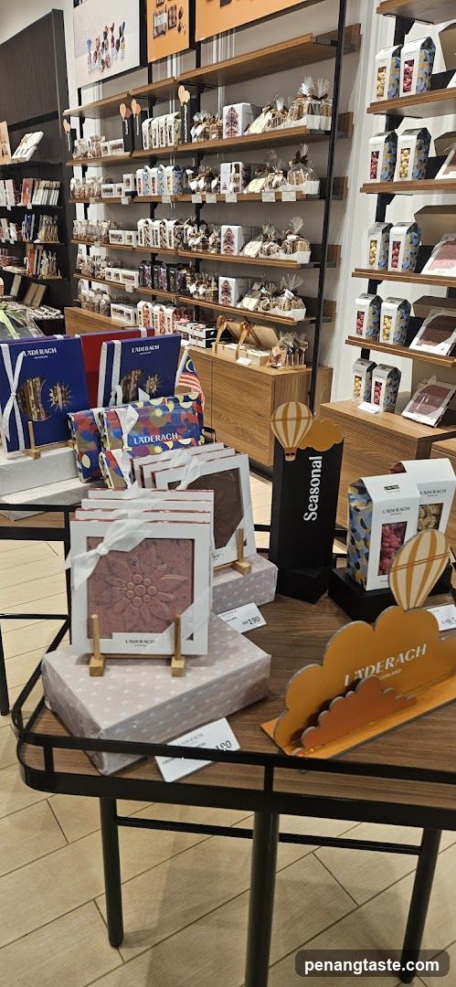 Laderach Gift Shop Interior Display