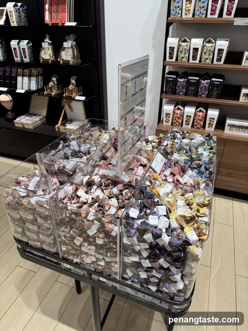 Chocolate Display in Store