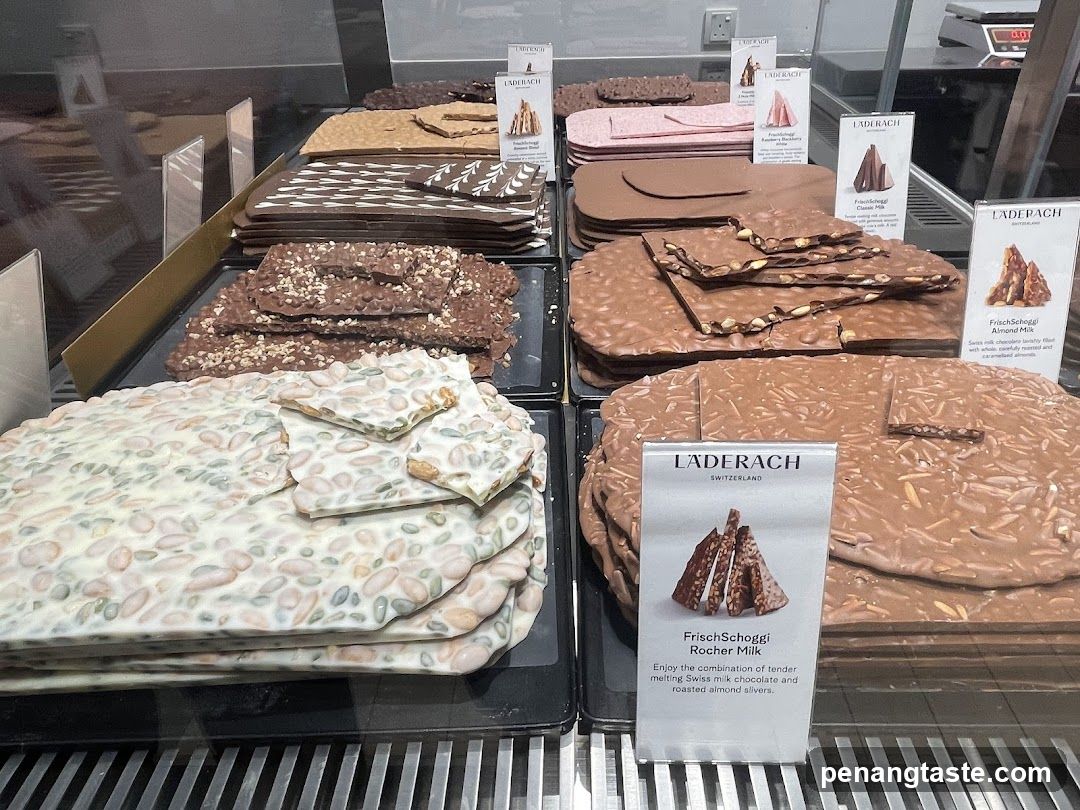 Läderach Chocolate Display