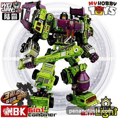 Transformers Combiner Toy Display