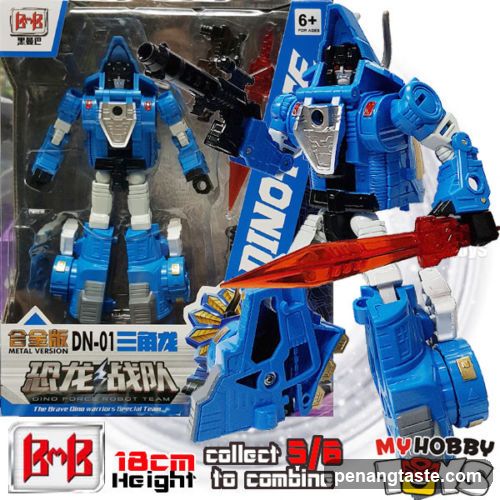 Dino Force Robot Team Action Figure