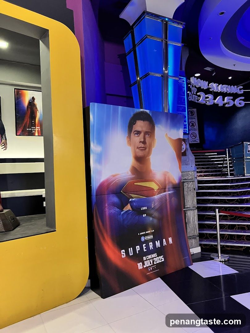 Superman Movie Poster Display