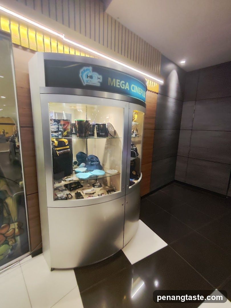 Mega Cinemas Display Case