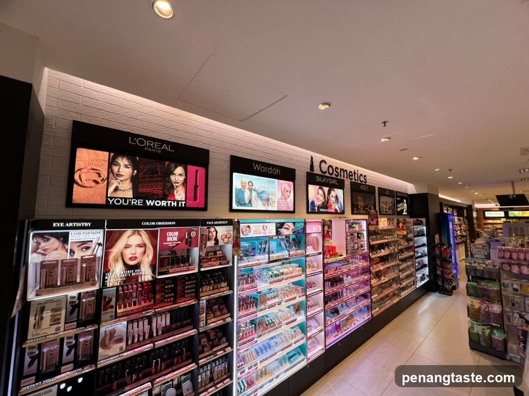 Cosmetics Store Interior Display