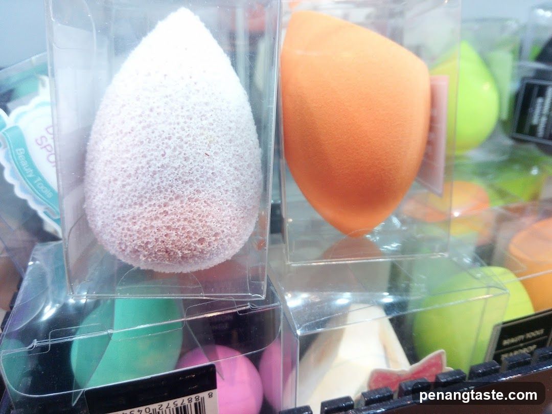 Beauty Sponges Display