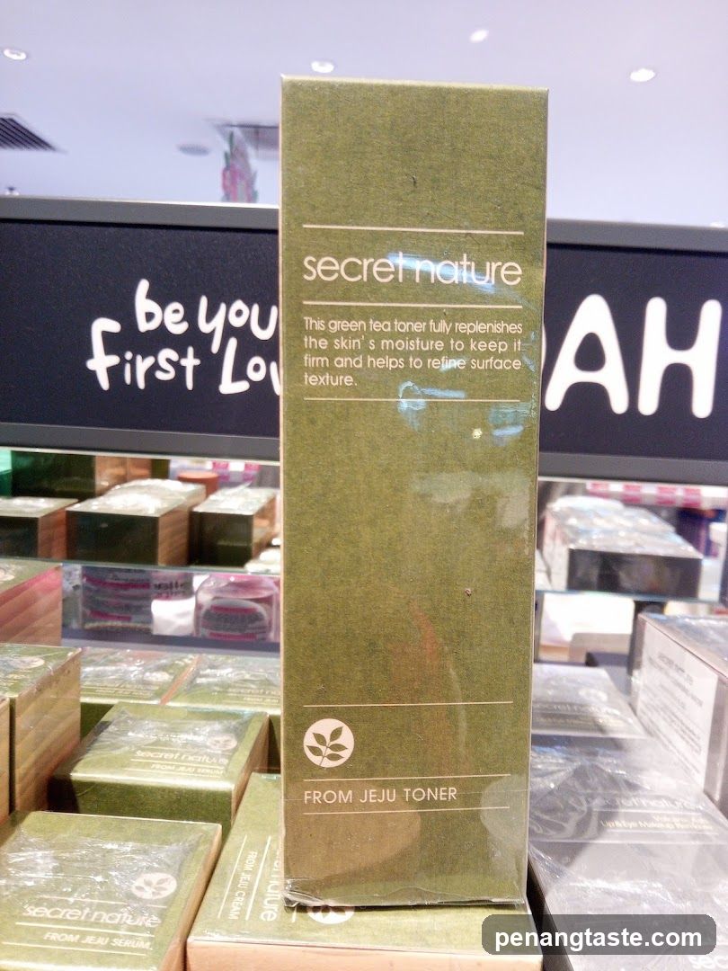 Secret Nature Toner Display
