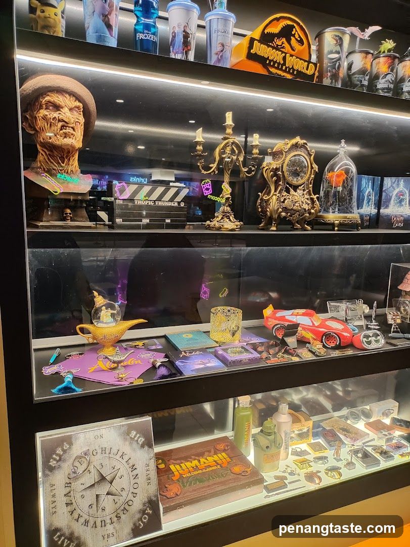 Movie Merchandise Display