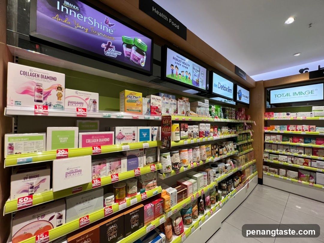 Health Food Store Interior