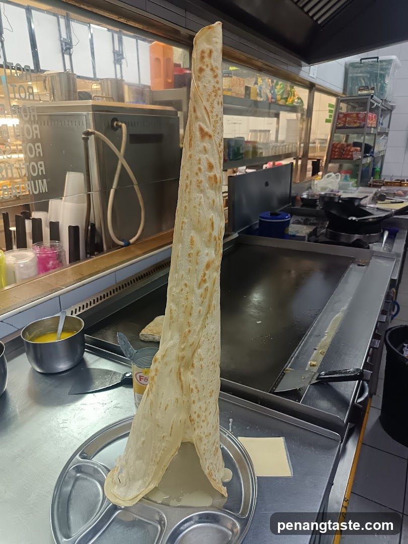 Roti Canai Cooking Station