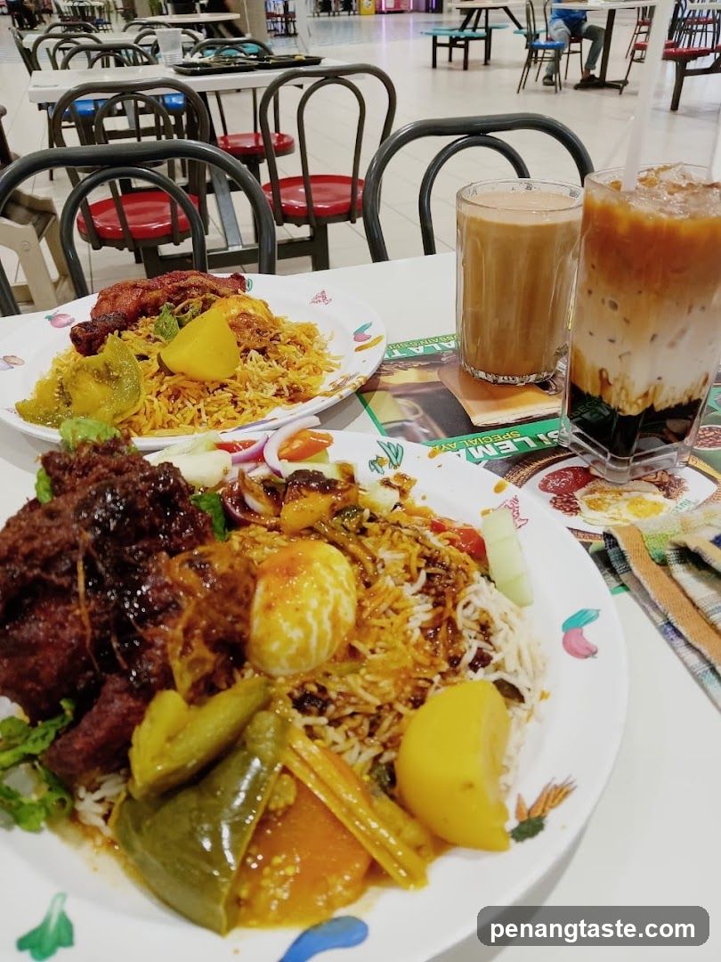 Food and Drinks at a Restaurant