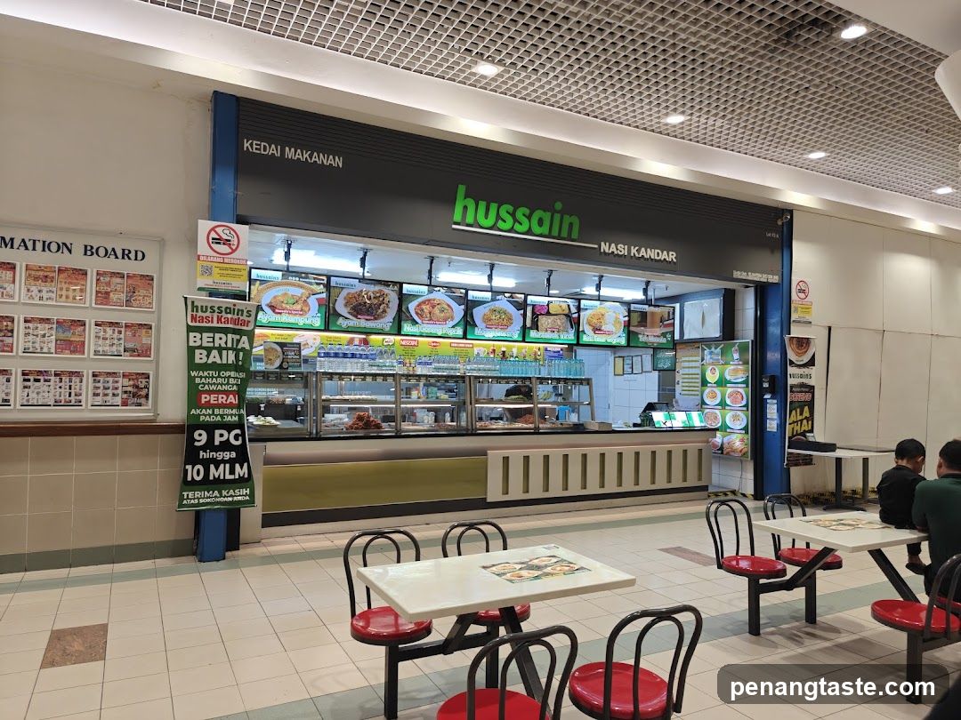 Hussain Nasi Kandar Food Stall Interior
