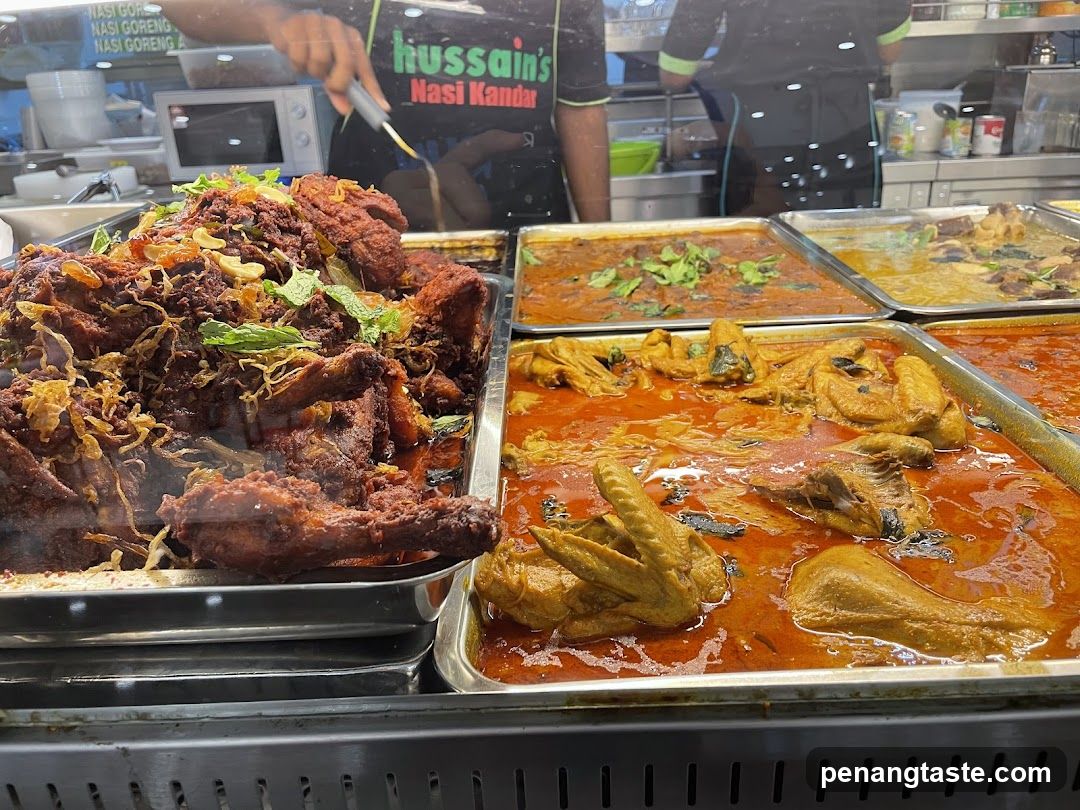 Hussain's Nasi Kandar Display