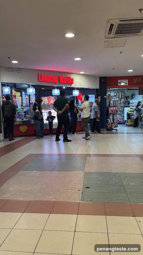 Food Court Interior with Leomag Waffle Stall