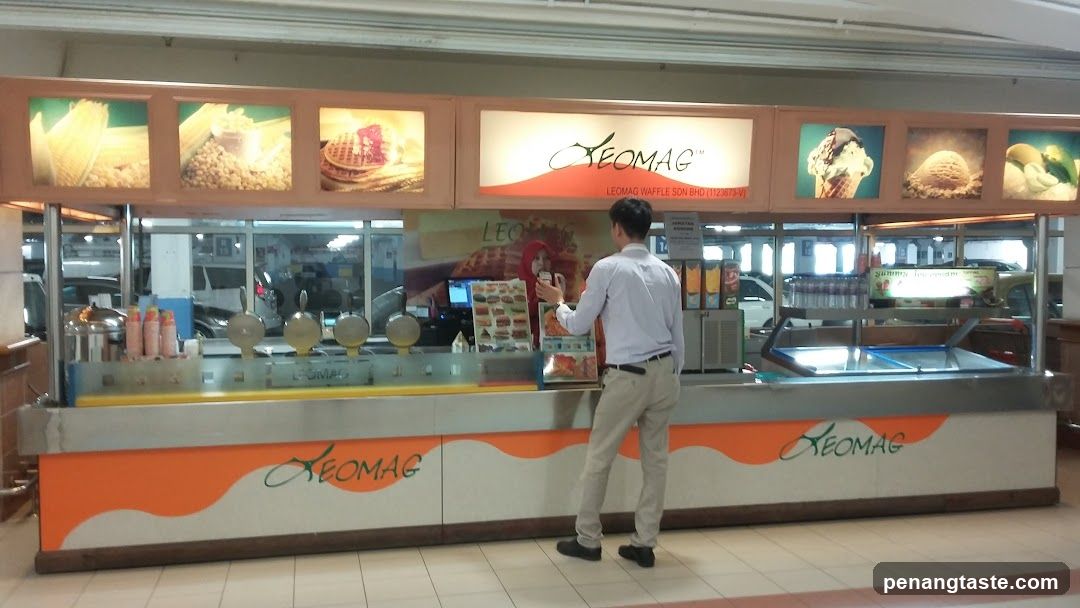 Ice Cream and Waffle Stall