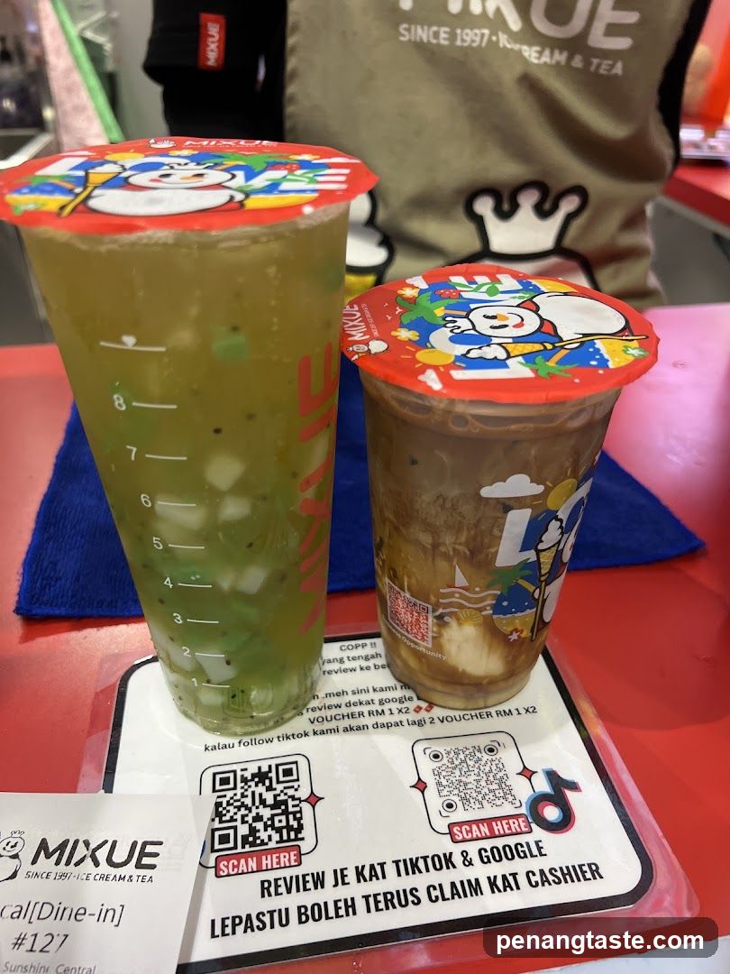 Beverages at Mixue
