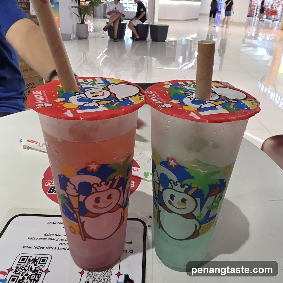 Bubble Tea Drinks at Mall