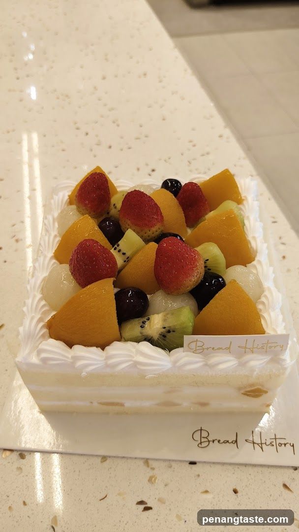 Fruit Cake Display
