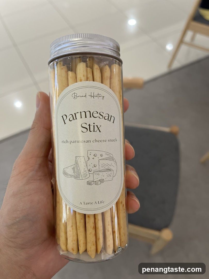 Parmesan Stix Snack Jar