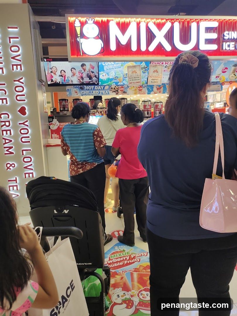 Mixue Ice Cream & Tea Store Interior