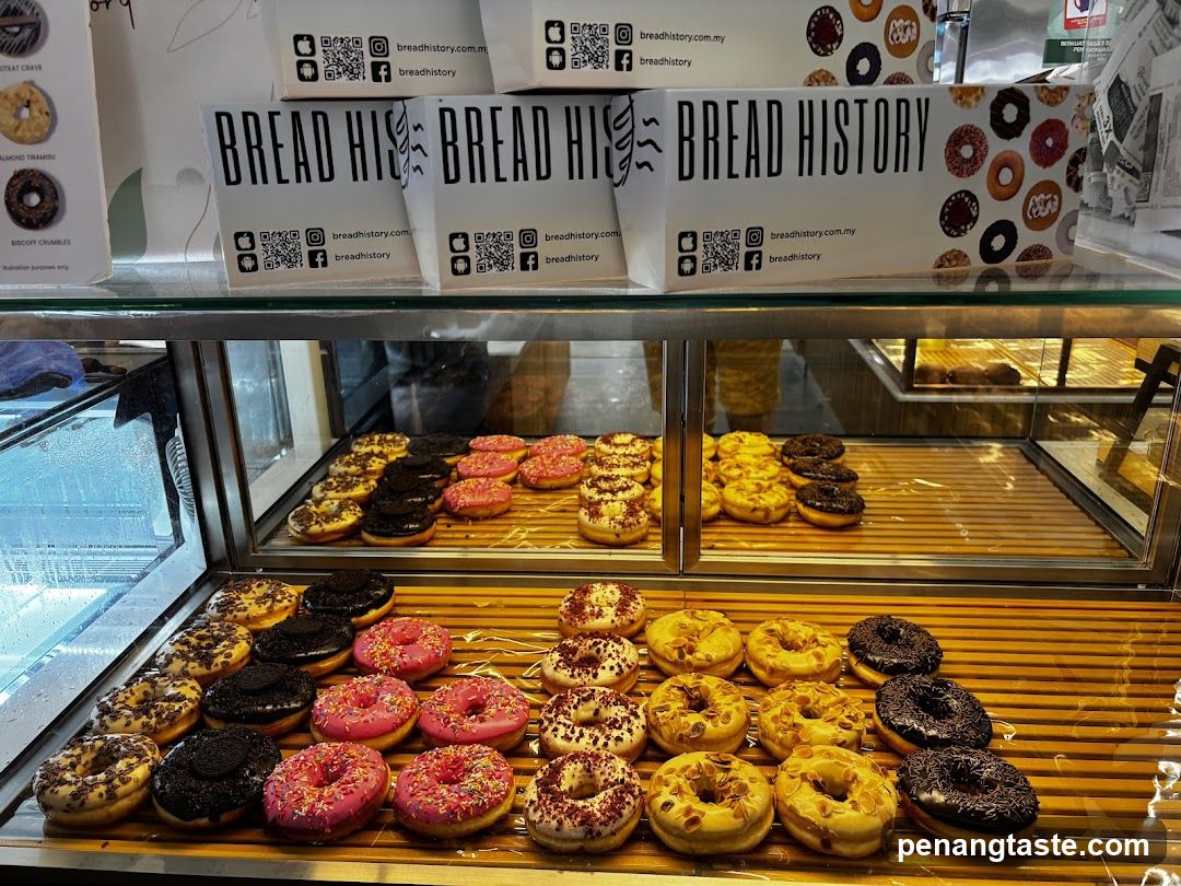 Bread History Donut Display