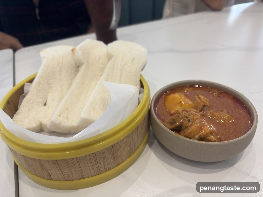 Curry and Bread Meal