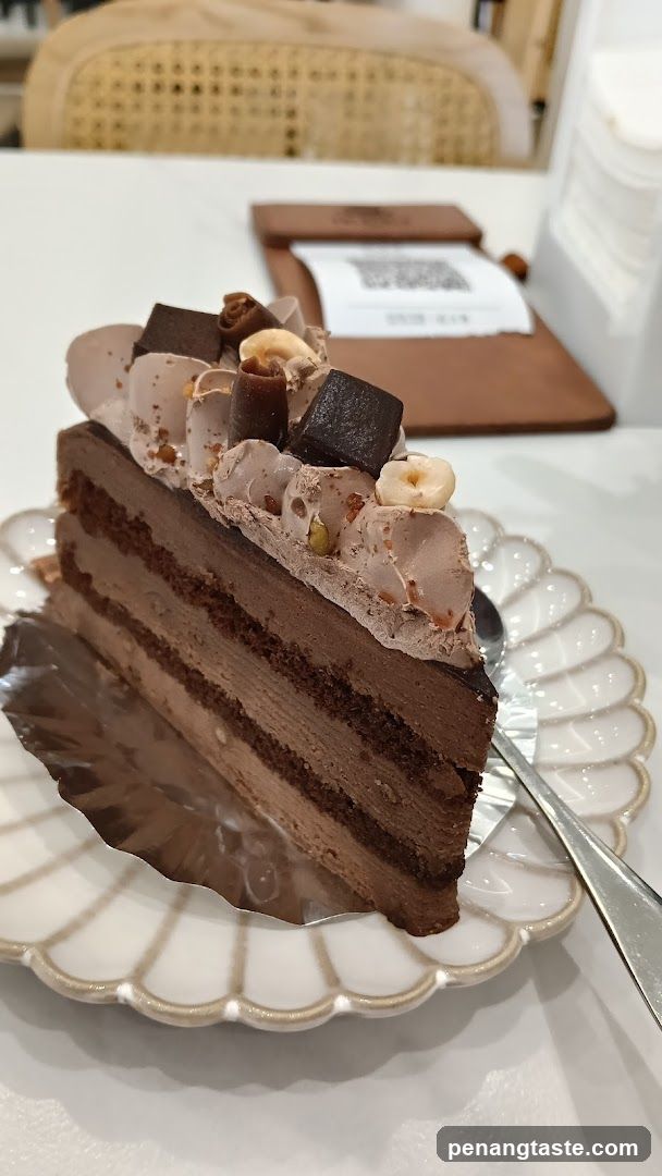 Chocolate Cake Slice