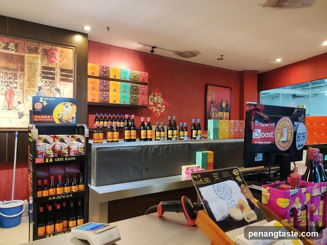 Interior of a Chinese grocery store